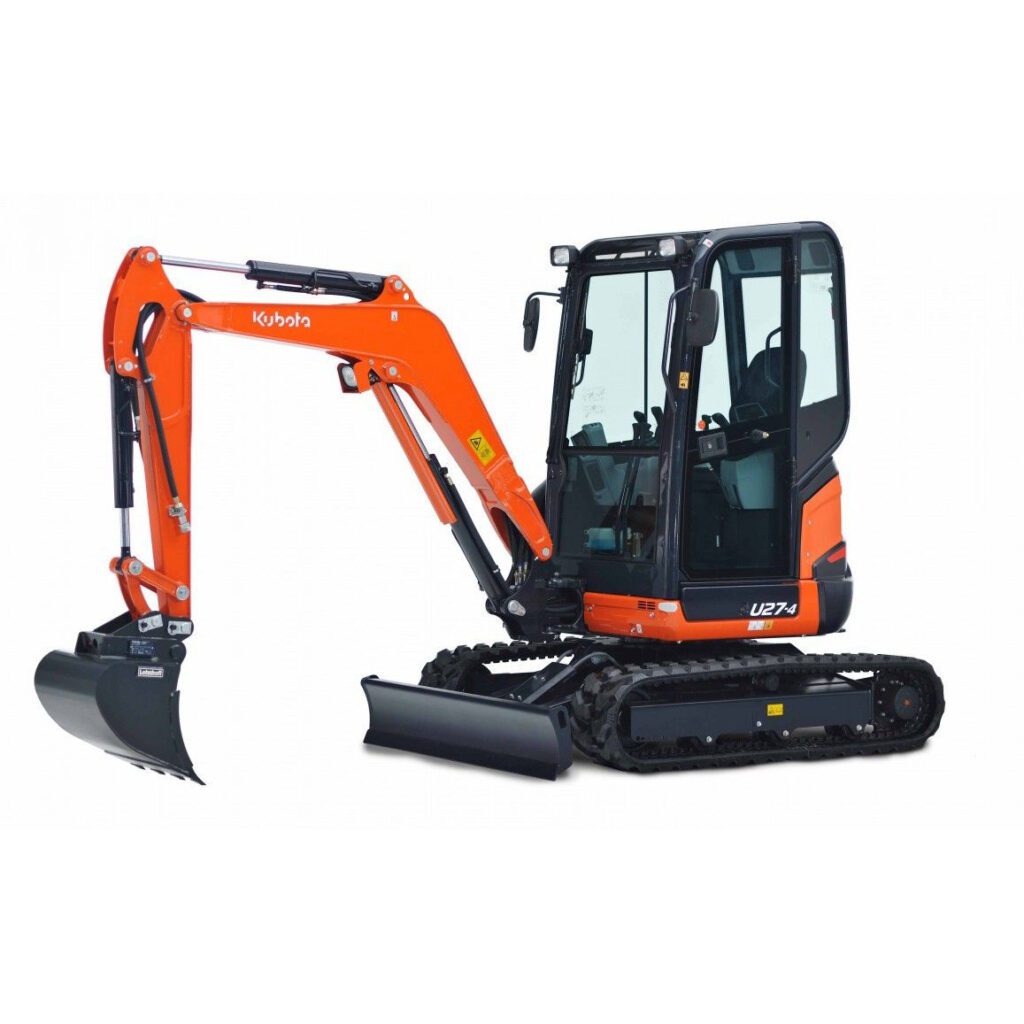 Minigraver 2.7t Kubota